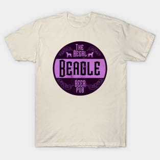 Regal Beagle Purple Vintage T-Shirt